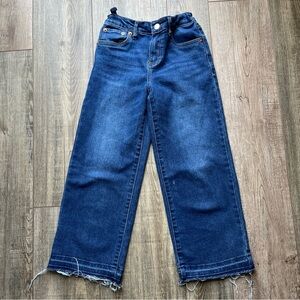 Girls Levi Cropped Wide Leg Jeans size 12